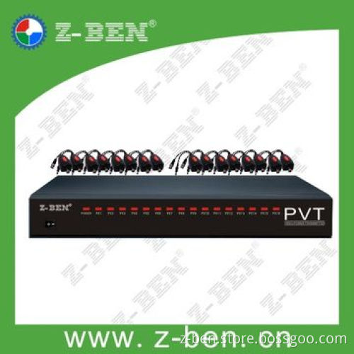 Video Balun with 16-channel Power Video Transmitter, Transmission Capacity